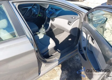 2013 Hyundai Elantra Gls из США, поврежденный, VIN 5NPDH4AE1DH386948